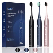Freshsonic - 5 -Modi Elektrische Zahnbürste mit Whitening & Reisekoffer-2