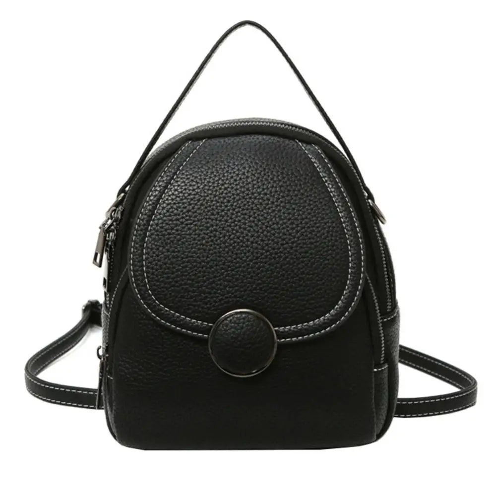 Sophie | Mini Klapp Leren Crossbody Sling Handtas Rugtas met Handvat