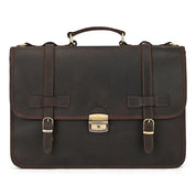 Daniel | Herren Leder Crossbody Messenger Laptoptasche Reisetasche
