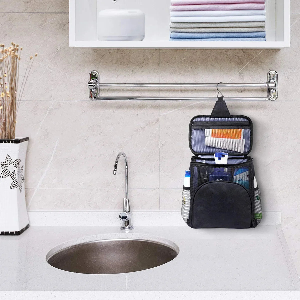 Soleil | Smarter Hängendes Design Kompakte & Organisierte Reise-Essential