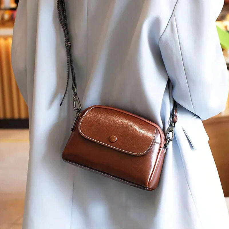 Sophie | Einfache Leder Crossbody Sling Tasche