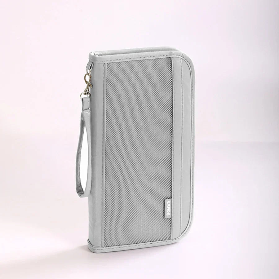 Kya | Reisewallet mit großem Fassungsvermögen und RFID-Schutz für Pässe