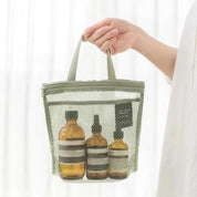 Eliza | Leichter Mesh Kulturtasche für die Dusche