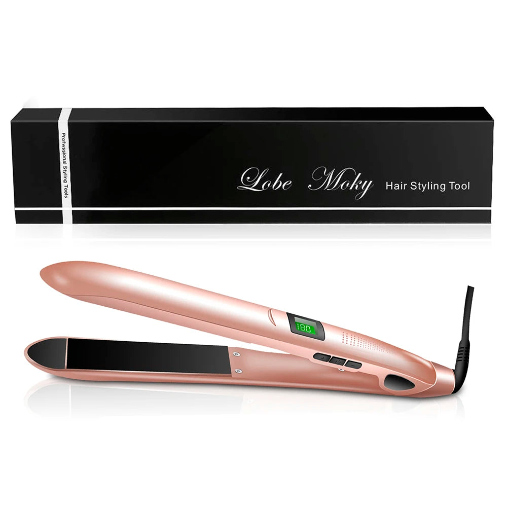 SmartWave - Keramik Haarschwanker und Glätterung mit LCD -Technologie 0