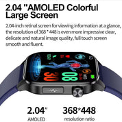 Smartwatch für Senioren Blutdruckzuckergesundheitsmanagement 2