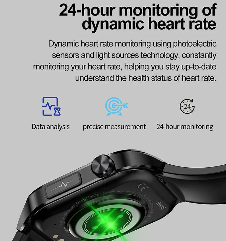 Smartwatch für Senioren Blutdruckzuckergesundheitsmanagement 3