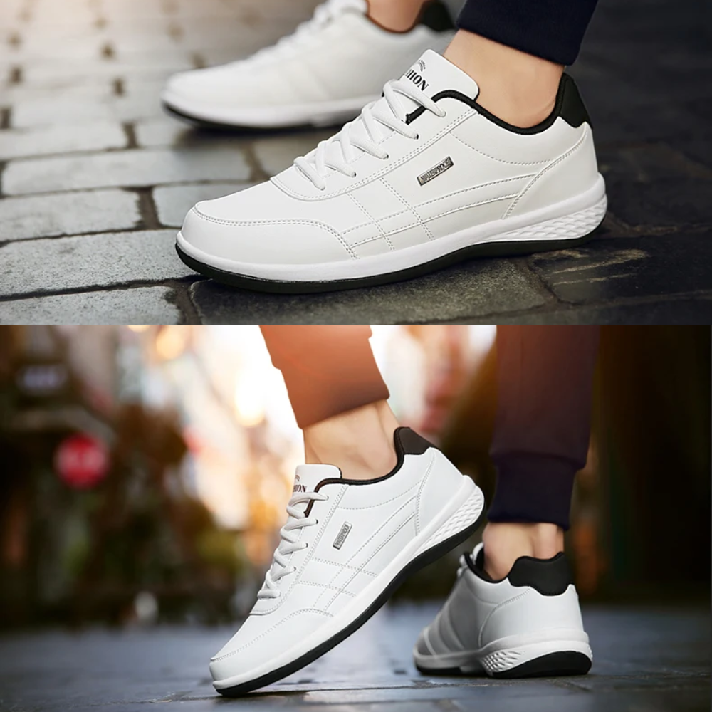 Sneakers Herren - Leder und orthopädisch - Renzo 7
