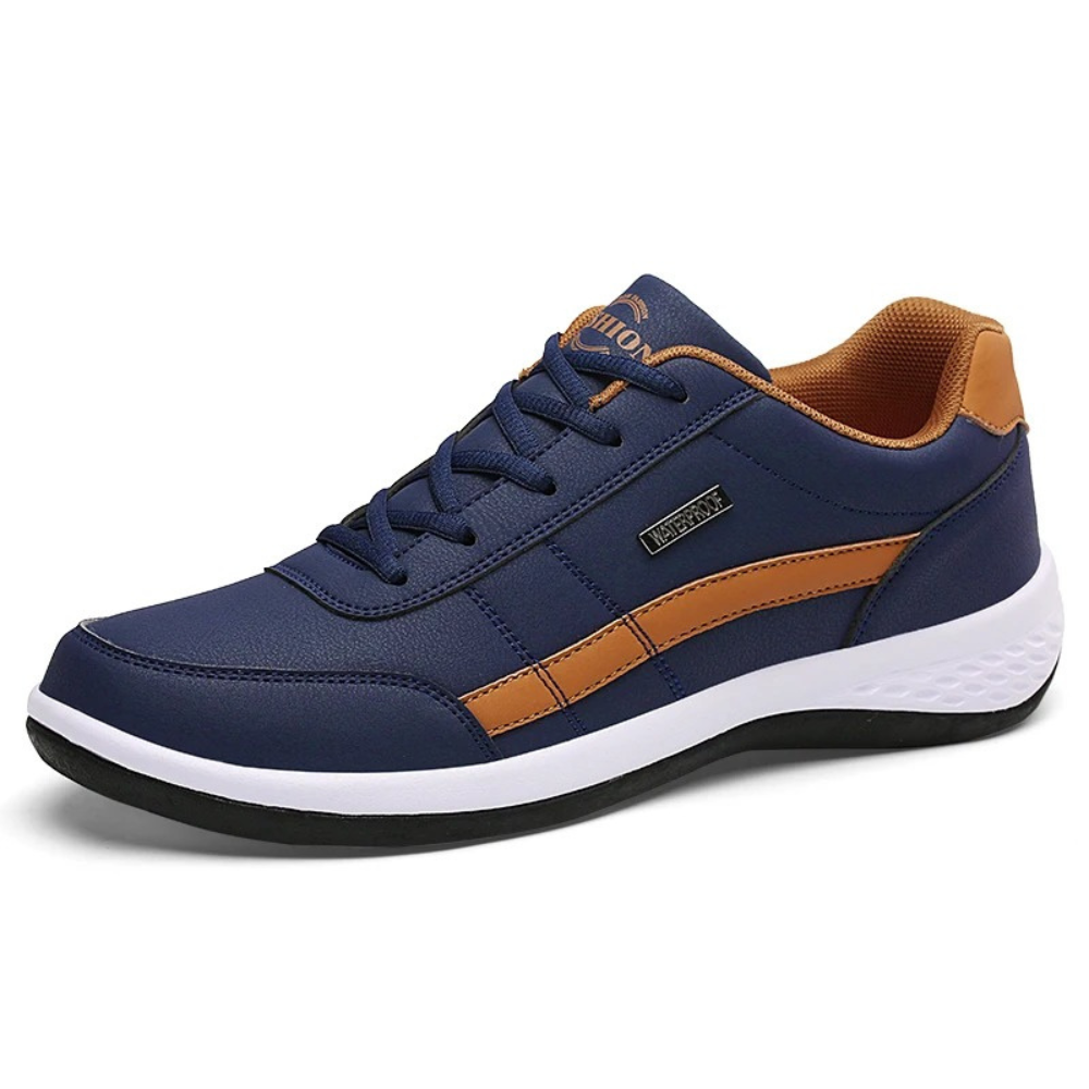 Sneakers Herren - Leder und orthopädisch - Renzo 9