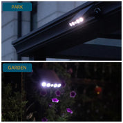Solarbetriebene Außenlampe mit PIR-Bewegungssensor – IP68 wasserdicht, energieeffiziente Aussenleuchten für Sicherheit und Komfort 6