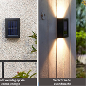 Solarbetriebene Außenleuchte mit Dämmerungserkennung – Wasserdichte Gartenlampe für stilvolle Beleuchtung im Freien 1