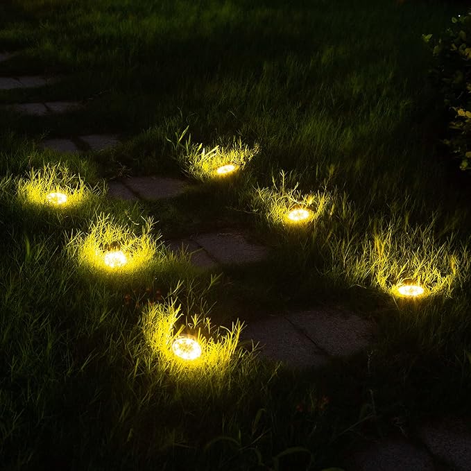 Solarbetriebene LED-Gartenlampen mit Dämmerungssensor – Wetterfest und Energieeffizient für Außenbereiche 2