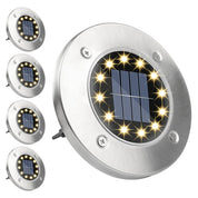 Solarbetriebene LED-Gartenlampen mit Dämmerungssensor – Wetterfest und Energieeffizient für Außenbereiche 4