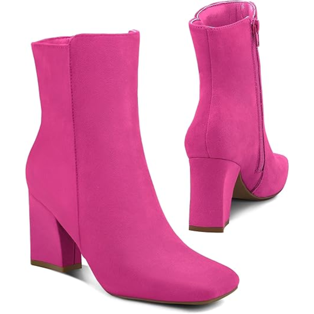Stiefeletten mit klobigem Blockabsatz – Jamie 1
