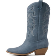 Stilvolle Western-Cowboystiefel mit spitzer Spitze - Gracia 9