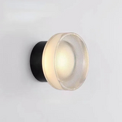 Stilvolle runde Wandleuchte mit LED - Schwarz, 15W Modernes Design für Wohnzimmer und Schlafzimmer 10