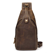 Timo | Luxuriöse Leder Abenteuerschultertasche