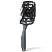 TangleFree - Nylon Borders Detangler Pinsel für gekrümmtes Styling 0