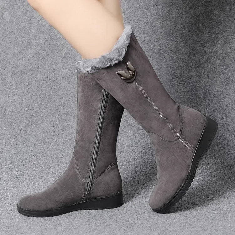 Tina Halbhohe Stiefel | Stilvoll & Warm 1