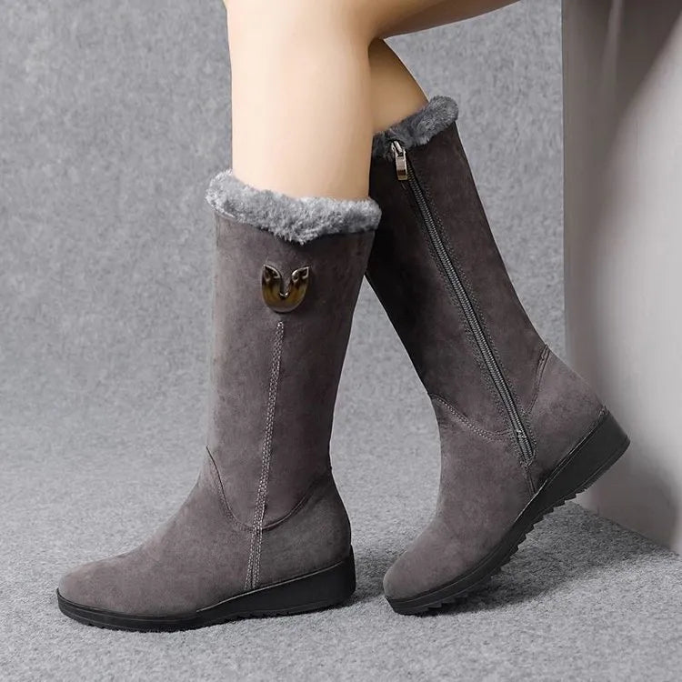 Tina Halbhohe Stiefel | Stilvoll & Warm 5