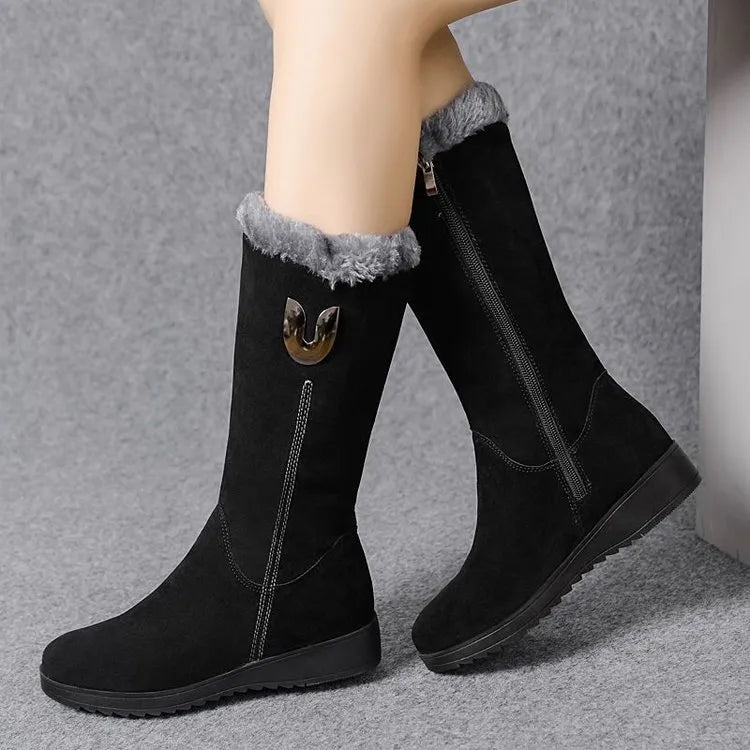 Tina Halbhohe Stiefel | Stilvoll & Warm 6