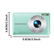 Tragbare Digitalkamera 1080P 44MP mit 16-fachem Zoom – Kompakte Vlogging-Kamera mit LCD-Bildschirm, wiederaufladbar, perfekt für Teenager und Studenten 6