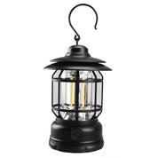 Tragbare Retro-Campinglampe 0
