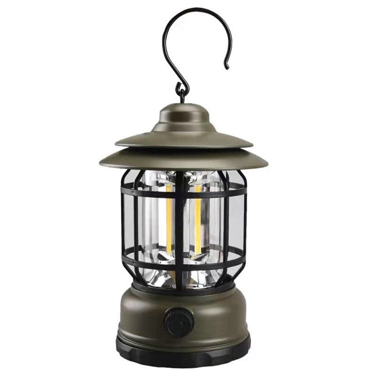 Tragbare Retro-Campinglampe 6