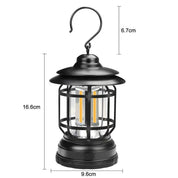 Tragbare Retro-Campinglampe 7