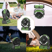 Tragbarer Campingplatz -Mini -Fan 7