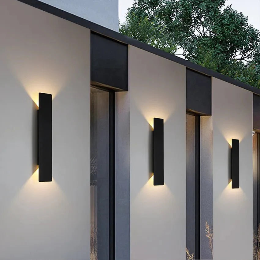 Triglow - Wasserdichte LED-Außenwandleuchte 1