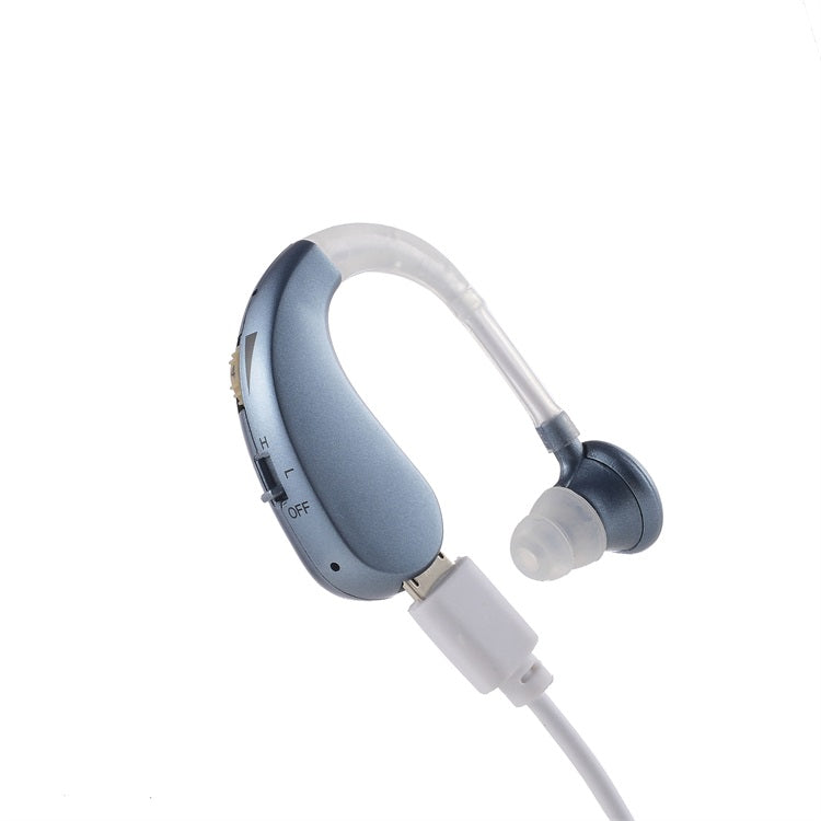 USB -wiederaufladbare Bluetooth -Hörgerät -Kopfhörer für Senioren 8