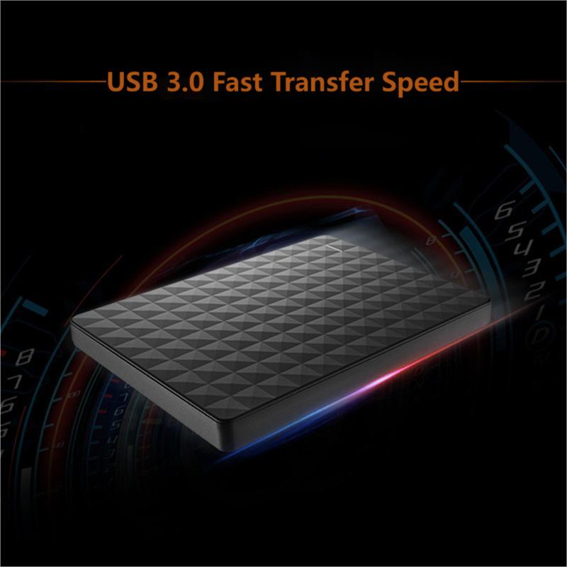 Ultradünne tragbare Festplatte 10 TB | Große Kapazität und blitzschnelles USB 3.0 – leichtes Design – EasySafe 1
