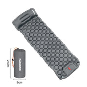 Ultraleichte Wasserdichte Isomatte mit Integrierter Pumpe – AirRest 0