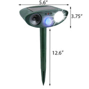 Ultrasonic Chipmunk Repeller - Solar angetrieben - werden in 48 Stunden Chipmunks los 6