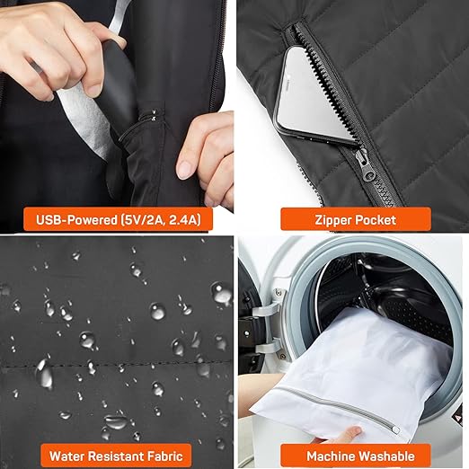 Unisex erhitzte Weste 4