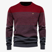 BEN | Klassischer Gestreifter Pullover für Herren