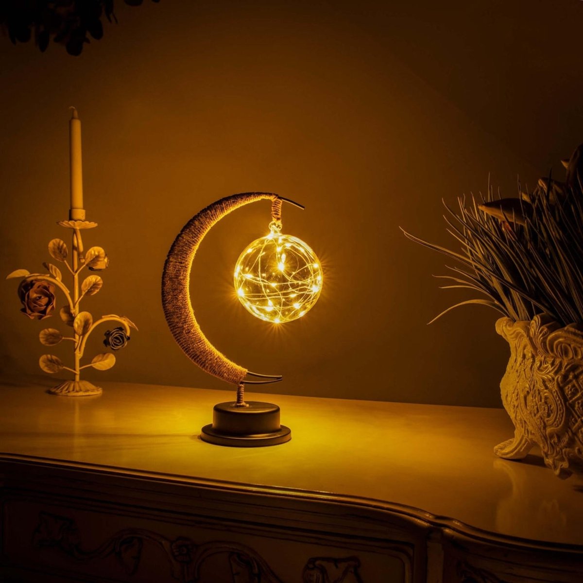 Verzauberte Mondlampe 0