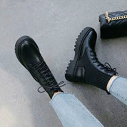 VictoriaBoots I Damen Strickstiefel 0