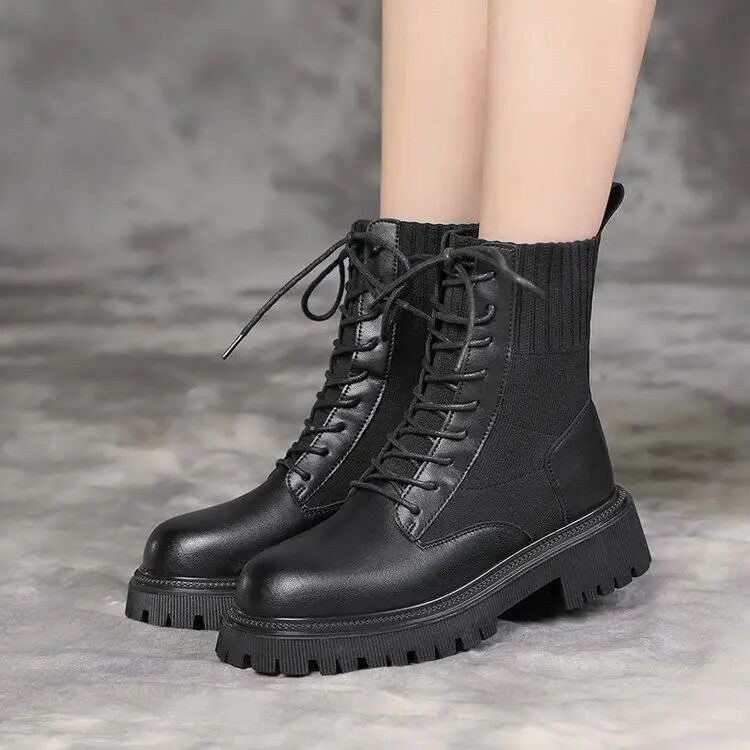 VictoriaBoots I Damen Strickstiefel 2