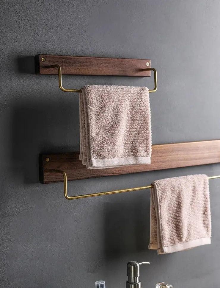  Handtuchregal Holz - umweltfreundliches Design, einfache Installation-6