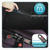 Wasserdichter Laptop-Rucksack 15,6 Zoll, Reisetasche mit großem Fassungsvermögen 6