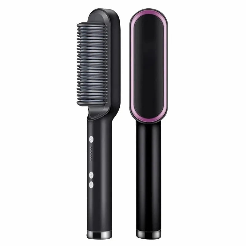 Wavepro-2-in-1-Glattung und Curling Pinsel 0