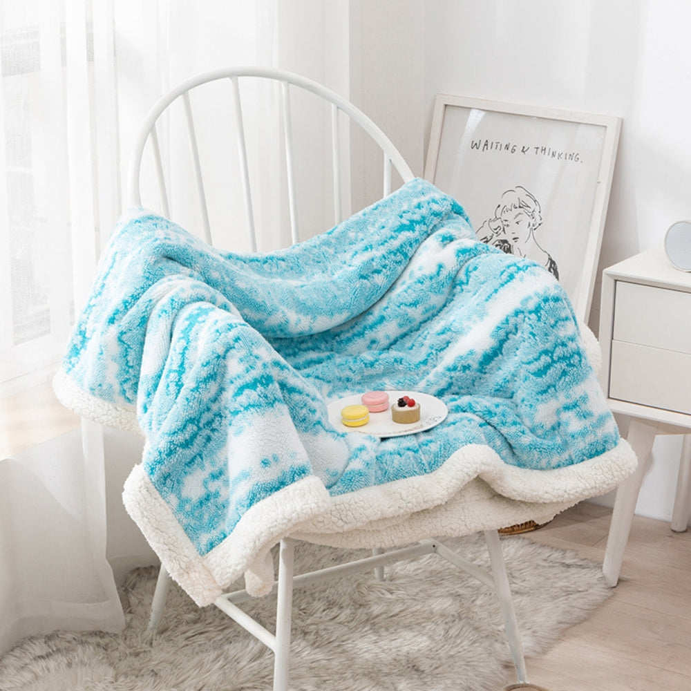 Weiche Velvet Sherpa Decke für Komfort und Wärme 6
