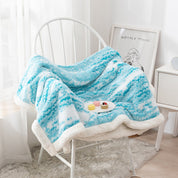 Weiche Velvet Sherpa Decke für Komfort und Wärme 6