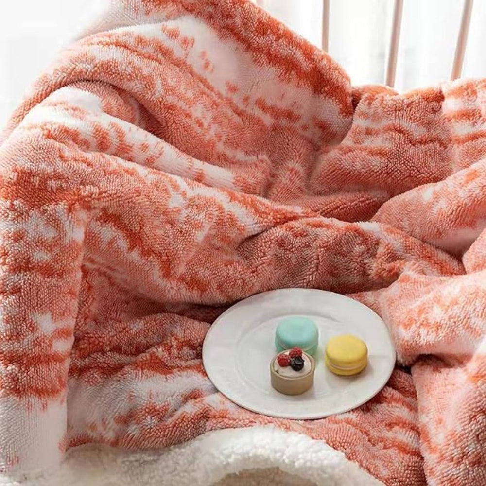 Weiche Velvet Sherpa Decke für Komfort und Wärme 7