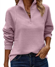LEAH | Trendy V-Ausschnitt Pullover