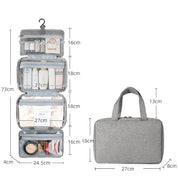 Sam | Kompakter & geräumiger Reise-Toilettenorganizer mit mehreren Fächern