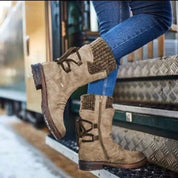 Winterwarm | Stiefel mit Schnürung hinten 3