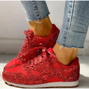 Kinsley | Modische Funkelnde Glitzersneaker