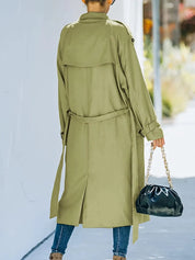 Brigitte | Eleganter Doppelreihiger Damen-Trenchcoat